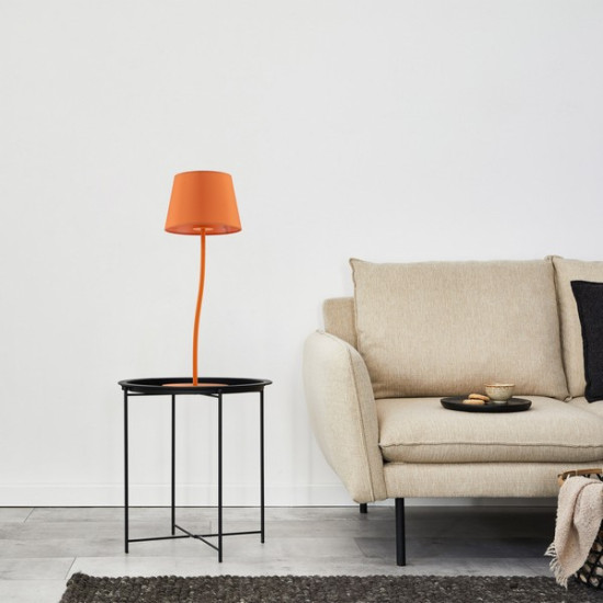 TK Lighting Nicola narancssárga asztali lámpa (TK-6640) E27 1 izzós IP20