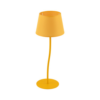 TK Lighting Nicola sárga asztali lámpa (TK-6641) E27 1 izzós IP20
