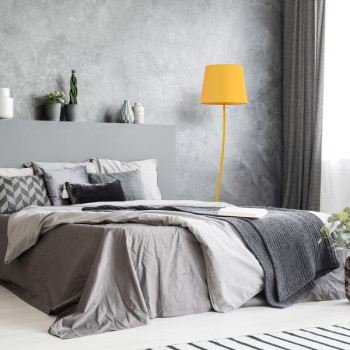 TK Lighting Nicola sárga állólámpa (TK-6645) E27 1 izzós IP20
