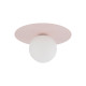 TK Lighting Pixi rózsaszín-fehér mennyezeti lámpa (TK-10228) G9 1 izzós IP20