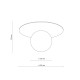 TK Lighting Pixi bézs-fehér mennyezeti lámpa (TK-10231) G9 1 izzós IP20