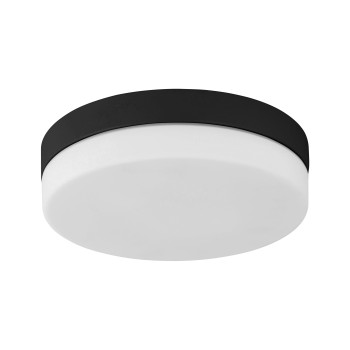 TK Lighting Pori fekete-fehér mennyezeti lámpa (TK-862) E27 2 izzós IP44