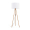 TK Lighting Tokyo fehér-barna állólámpa (TK-5299) E27 1 izzós IP20