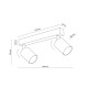 TK Lighting Top arany-fekete mennyezeti spotlámpa (TK-5967) GU10 2 izzós IP20