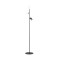 TK Lighting Vox fekete állólámpa (TK-16063) GU10+G9 3 izzós IP20