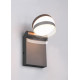 Trio Adour anracit-fehér LED kültéri falikar (TRI-245560142) LED 1 izzós IP44