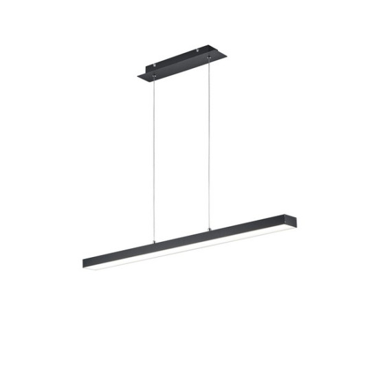 Trio Agano fekete LED függesztett lámpa (TRI-R32801132) LED 1 izzós IP20