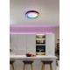 Trio Arco fehér-fekete LED mennyezeti lámpa (TRI-R65091432) LED 1 izzós IP20