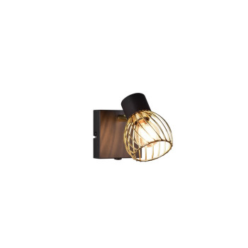 Trio Ardon fekete-arany fali spotlámpa (TRI-R81381080) E14 1 izzós IP20