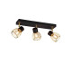 Trio Ardon fekete-arany mennyezeti spotlámpa (TRI-R81383080) E14 3 izzós IP20