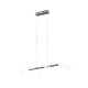Trio Argos króm-fehér LED függesztett lámpa (TRI-R32361106) LED 1 izzós IP20