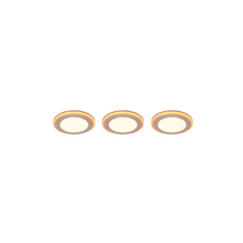 Trio Argus fehér LED beépíthető lámpa szett (TRI-653610331) LED 2 izzós IP20