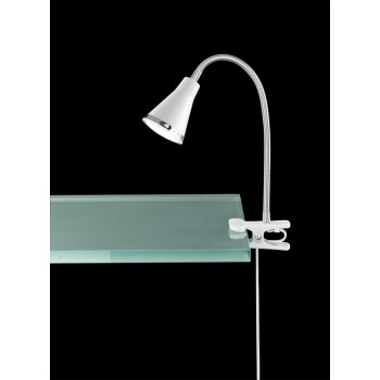 Trio Arras króm-fehér LED csiptetős lámpa (TRI-R22711101) LED 1 izzós IP20