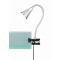 Trio Arras króm-titán LED csiptetős lámpa (TRI-R22711187) LED 1 izzós IP20