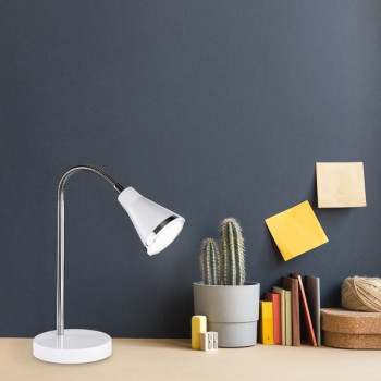 Trio Arras króm-fehér LED asztali lámpa (TRI-R52711101) LED 1 izzós IP21