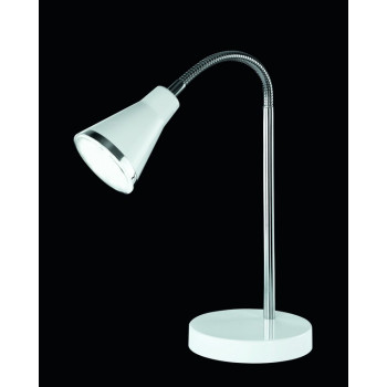 Trio Arras króm-fehér LED asztali lámpa (TRI-R52711101) LED 1 izzós IP21