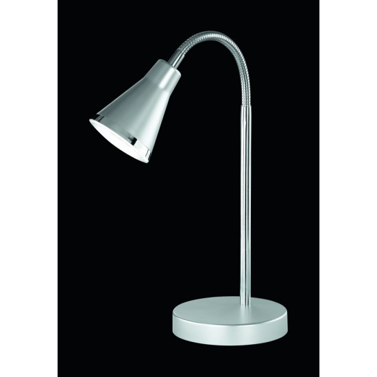 Trio Arras króm-titán LED asztali lámpa (TRI-R52711187) LED 1 izzós IP21