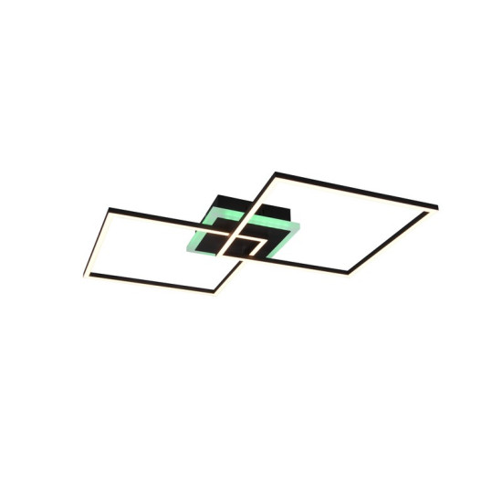 Trio Arribo fekete LED mennyezeti lámpa (TRI-R62843132) LED 2 izzós IP20