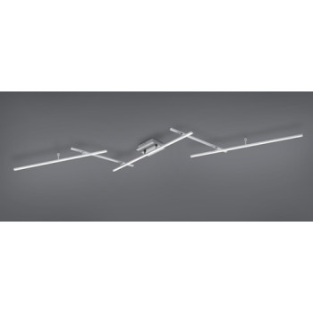 Trio Arvin matt nikkel LED mennyezeti lámpa (TRI-628410507) LED 1 izzós IP20