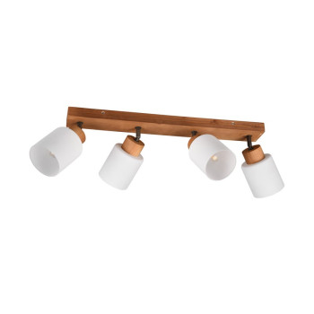 Trio Assam natúr-fehér mennyezeti spotlámpa (TRI-R81114030) E14 4 izzós IP20