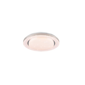 Trio Atria fehér-króm LED mennyezeti lámpa (TRI-R67041000) LED 1 izzós IP20