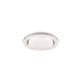 Trio Atria fehér-króm LED mennyezeti lámpa (TRI-R67041000) LED 1 izzós IP20