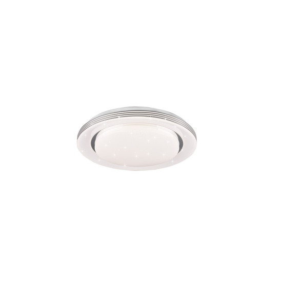 Trio Atria fehér-króm LED mennyezeti lámpa (TRI-R67041000) LED 1 izzós IP20