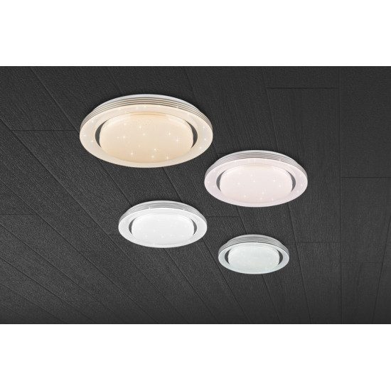 Trio Atria króm LED mennyezeti lámpa (TRI-R67045800) LED 1 izzós IP20
