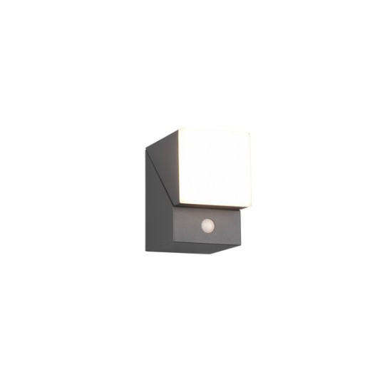 Trio Avon anracit-fehér LED kültéri falikar (TRI-270669142) LED 1 izzós IP54