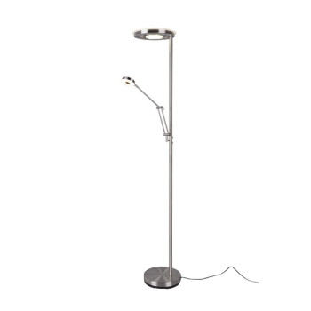 Trio Barrie matt nikkel LED állólámpa (TRI-424210307) LED 2 izzós IP20