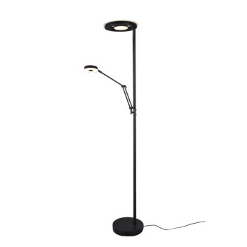 Trio Barrie fekete LED állólámpa (TRI-424210332) LED 2 izzós IP20