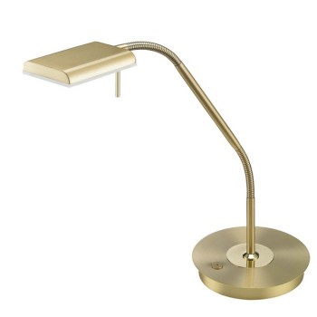 Trio Bergamo sárgaréz LED asztali lámpa (TRI-520910108) LED 1 izzós IP20