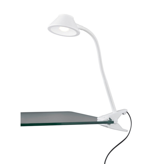 Trio Berry fehér LED csiptetős lámpa (TRI-R22191201) LED 1 izzós IP20