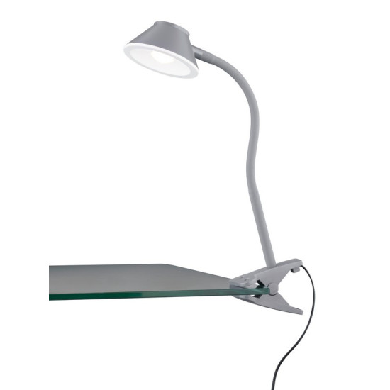 Trio Berry titán LED csiptetős lámpa (TRI-R22191287) LED 1 izzós IP20