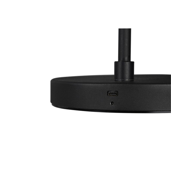Trio Blake fekete LED állólámpa (TRI-R42111132) LED 1 izzós IP20