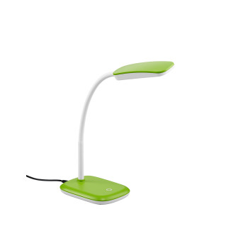 Trio Boa fehér-zöld LED asztali lámpa (TRI-R52431115) LED 1 izzós IP20