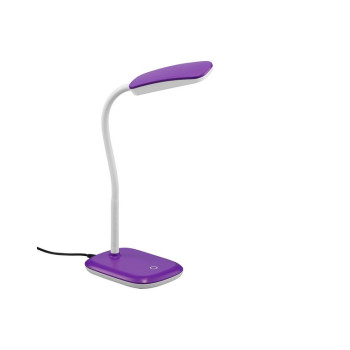 Trio Boa fehér-lila LED asztali lámpa (TRI-R52431193) LED 1 izzós IP20