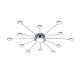 Trio Bodrum króm LED mennyezeti lámpa (TRI-673311306) LED 1 izzós IP20