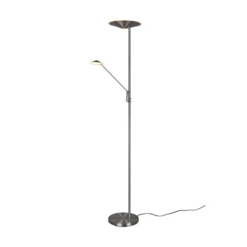 Trio Brantford matt nikkel LED állólámpa (TRI-425610207) LED 2 izzós IP20