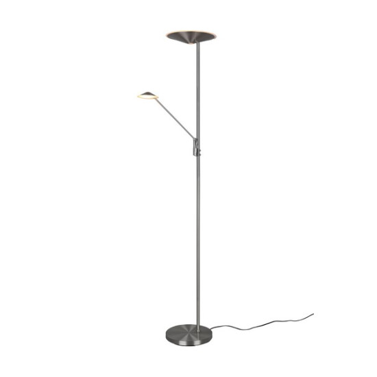 Trio Brantford matt nikkel LED állólámpa (TRI-425610207) LED 2 izzós IP20