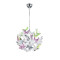 Trio Butterfly színes-fehér gyerek függesztett lámpa (TRI-R30214017) G9 4 izzós IP20