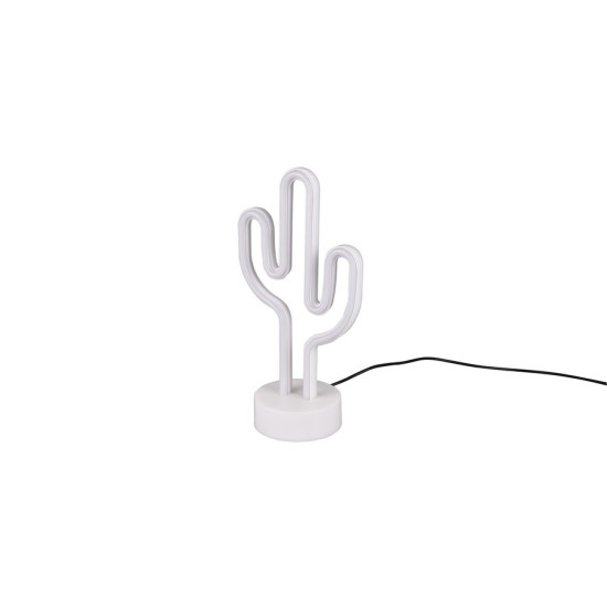Trio Cactus fehér gyerek LED asztali lámpa (TRI-R55220101) LED 1 izzós IP20
