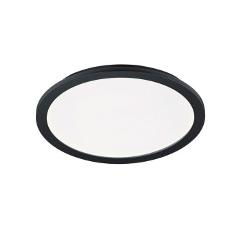 Trio Camillus fekete fürdőszobai LED mennyezeti lámpa (TRI-R62922432) LED 1 izzós IP44