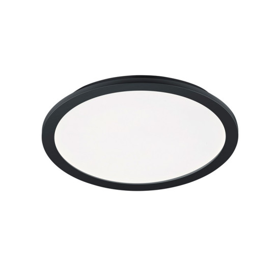 Trio Camillus fekete fürdőszobai LED mennyezeti lámpa (TRI-R62922432) LED 1 izzós IP44