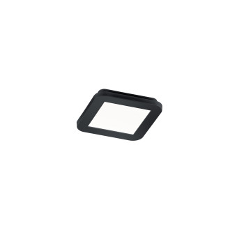 Trio Camillus fekete fürdőszobai LED mennyezeti lámpa (TRI-R62931032) LED 1 izzós IP44