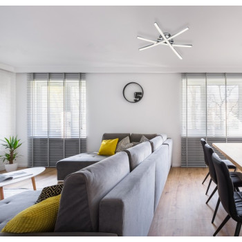 Trio Capella króm LED mennyezeti lámpa (TRI-R62491306) LED 1 izzós IP20