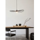 Trio Chapeau fekete függesztett lámpa (TRI-R31451032) E27 1 izzós IP20