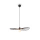 Trio Chapeau fekete függesztett lámpa (TRI-R31451032) E27 1 izzós IP20