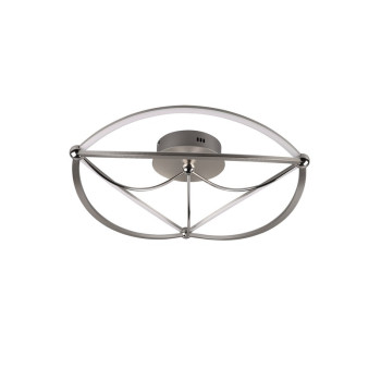 Trio Charivari matt nikkel LED mennyezeti lámpa (TRI-621290107) LED 1 izzós IP20