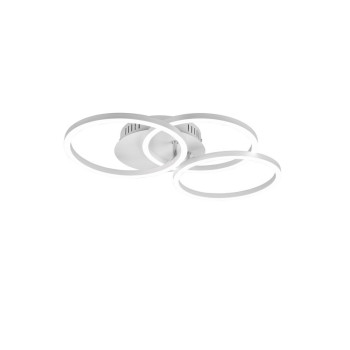 Trio Circle fehér LED mennyezeti lámpa (TRI-R62823131) LED 1 izzós IP20